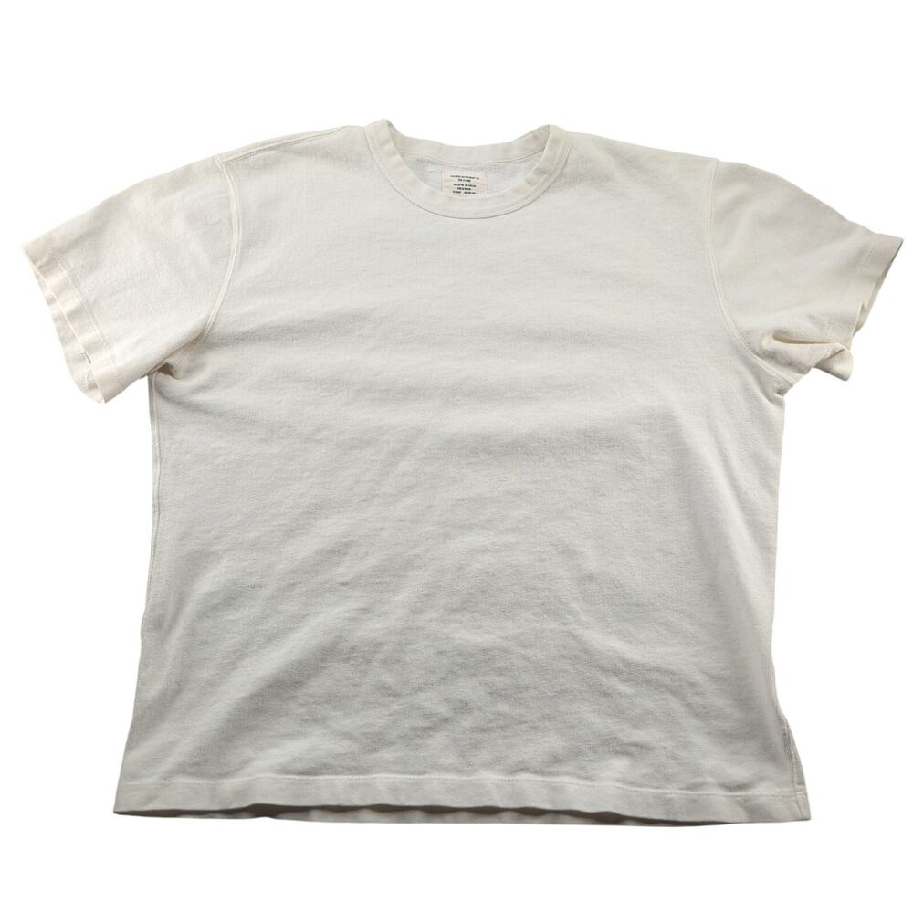 Buck Mason Field Spec Cotton Heavy Tee SS Shirt Men's XL Army Retro